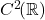 C^2\!(\mathbb{R})