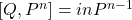 [Q,P^n]=inP^{n-1}