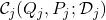 \mathcal{C}_j(Q_j,P_j;\mathcal{D}_j)