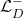 \mathcal{L}_D^{-}